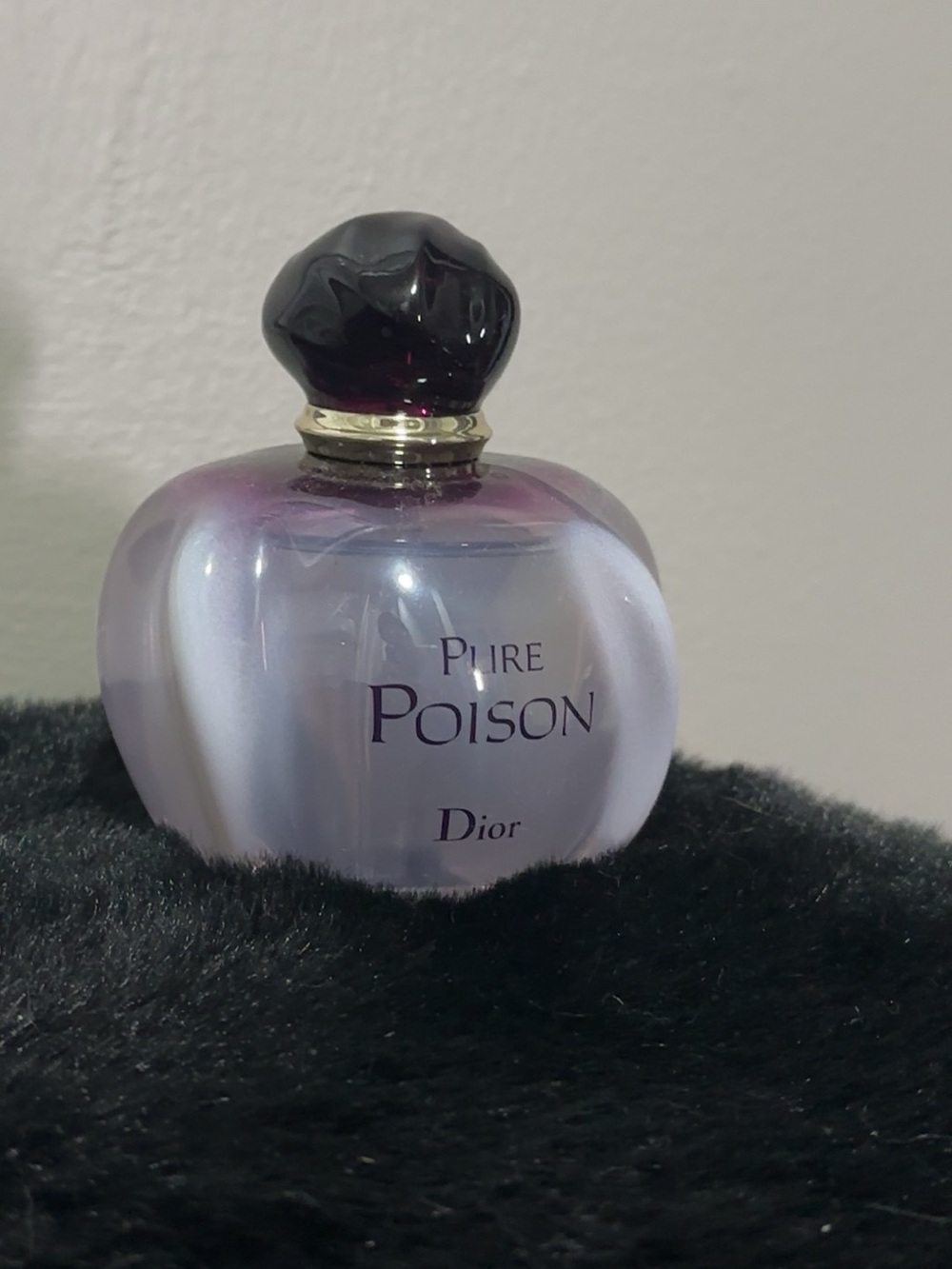 Dior Pure Poison Lavender-Tinted Glass Perfume Bottle - Picture 2 of 3